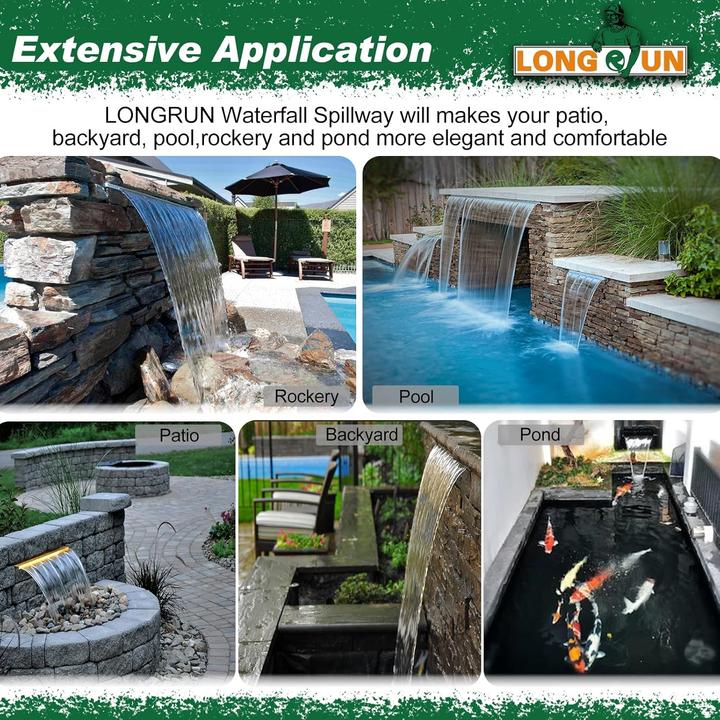 Produktbild Longrun Wasserfall-Überlauf