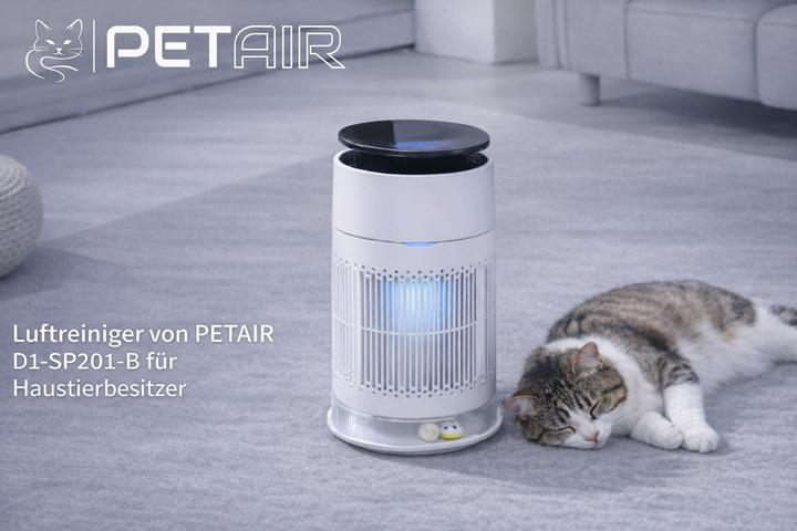 Produktbild Petair - Luftreiniger für Haustierbesitzer D1-SP201-B (40 m²)