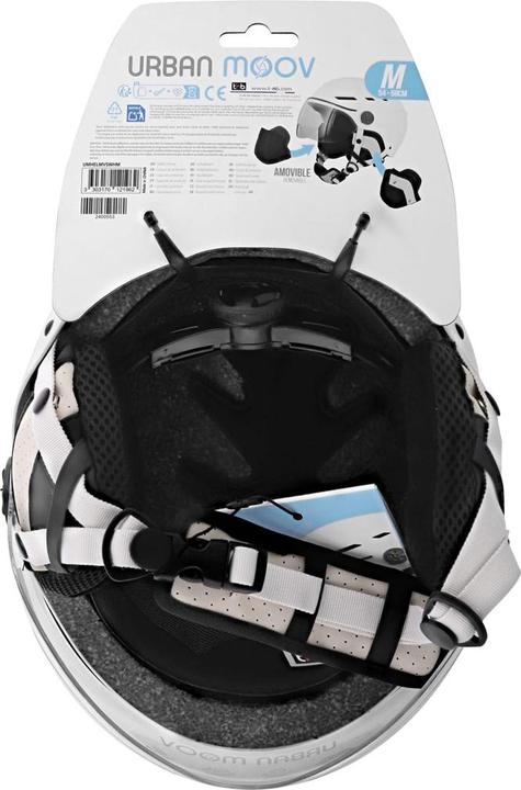 Actual product image T'nB Schutzhelm UMHELMVSWHM M weiss ink. Visier (54 - 58 cm)