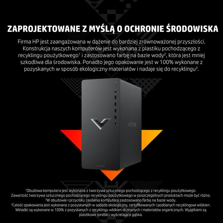 Image du produit HP Victus 45L (AMD Ryzen 5 5600G, 8 Go, 0.51 To, GeForce GTX 1650)