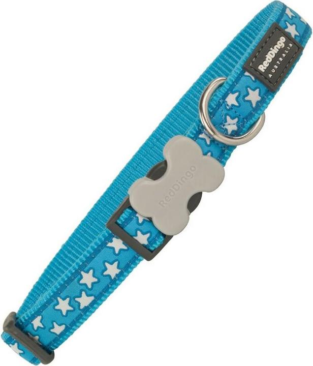 Actual product image Red Dingo Dog Collar Design Turquoise S (S, Dog, Dog sport)