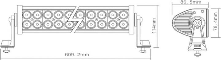 Produktbild Berger & Schröter LEDArbeitsscheinwerfer 120