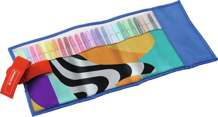 Image du produit STABILO stylo 68 Rollerset tout comme vous (Multicolore, 25 x)