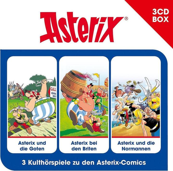 Asterix-3- Radio Play Box Vol.3 (Albert Uderzo, René Goscinny, Tedesco)