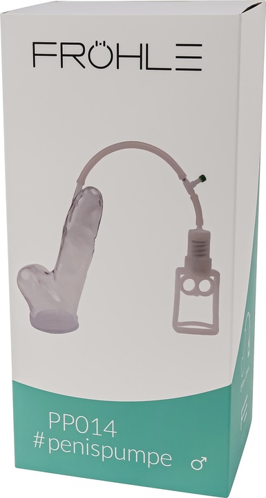 Actual product image Fröhle PP014 Realistic Penis Pump