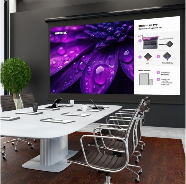 Image du produit Marmitek Präsentations-System Stream 4K Pro Kit, Gewicht: 170 g (50 m, 4k pass-through)