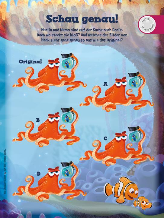 Actual product image Panini Disney Best of: 1001 Sticker - Stickern - Rätseln - Ausmalen (1001 Sticker)