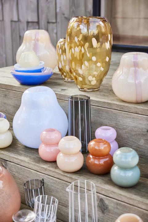 Produktbild OYOY Living Vase Kojo 25 cm, Lavendel (1 x, 31 x 30 x 30 cm, 27.90 l)