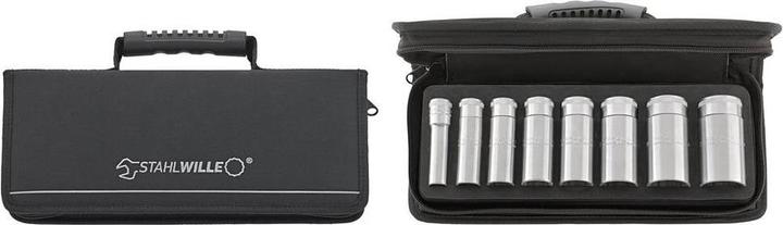 Actual product image Stahlwille 51/8 Set: Sockets (13 mm, 17 mm, 19 mm, 22 mm, 24 mm, 27 mm, 30 mm, 32 mm)