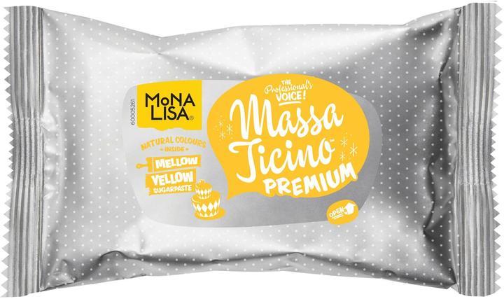 Image du produit Massa Ticino Zuckermodelliermasse Gelb 250 g (1 x)