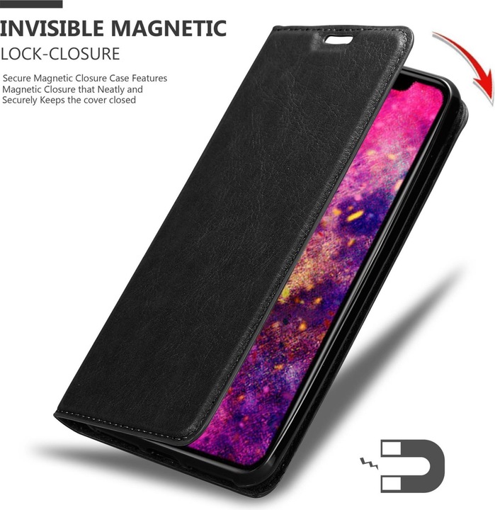 Actual product image Cadorabo Book Invis. Magnet sleeve (Apple iPhone 13 Pro)
