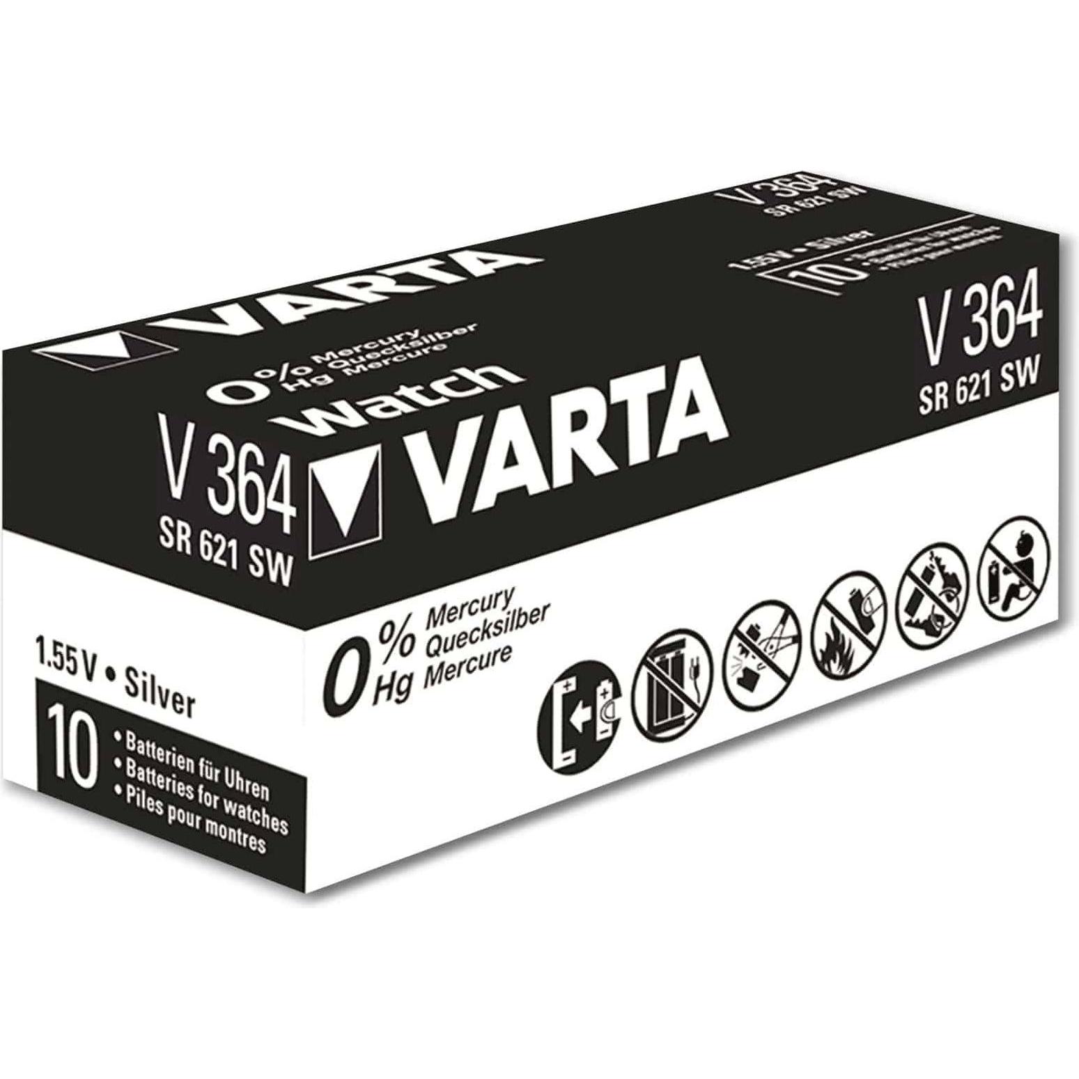 Varta V364 (1 Stk., SR60, 20 mAh), Batterien + Akkus