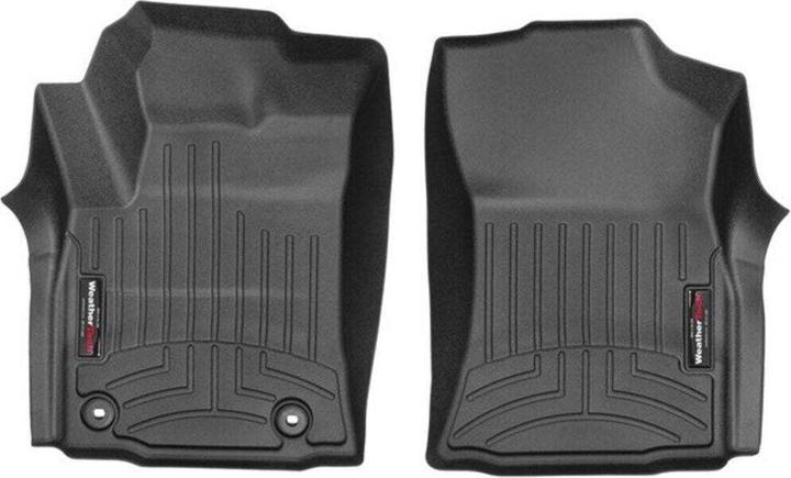WeatherTech Toyota Hilux (2016-2023) 1ère rangée de tapis de voiture (avec ouvertures d'aération)