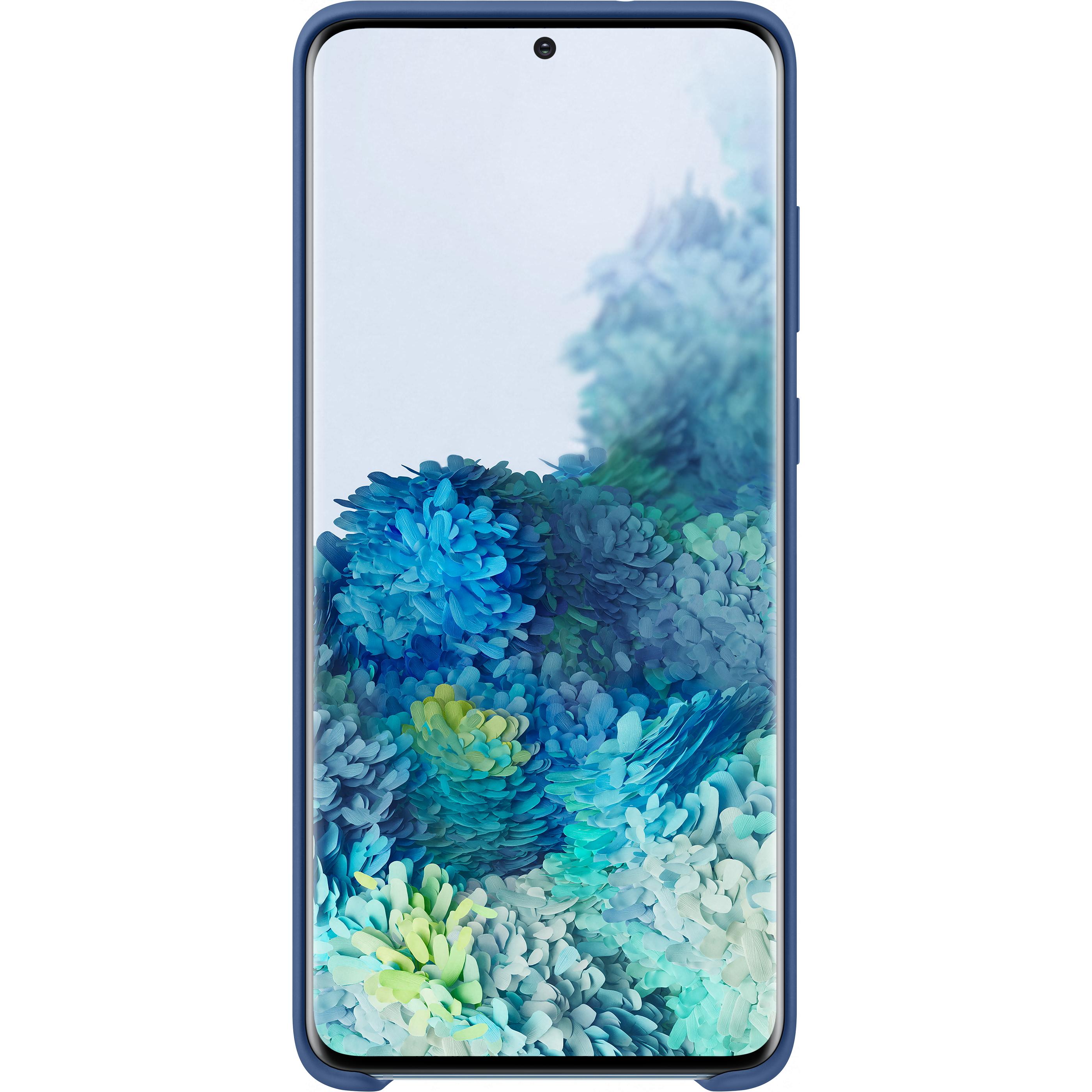Thumbnail - Samsung Silicone Cover (Samsung Galaxy S20+), Smartphone Hülle, Blau
