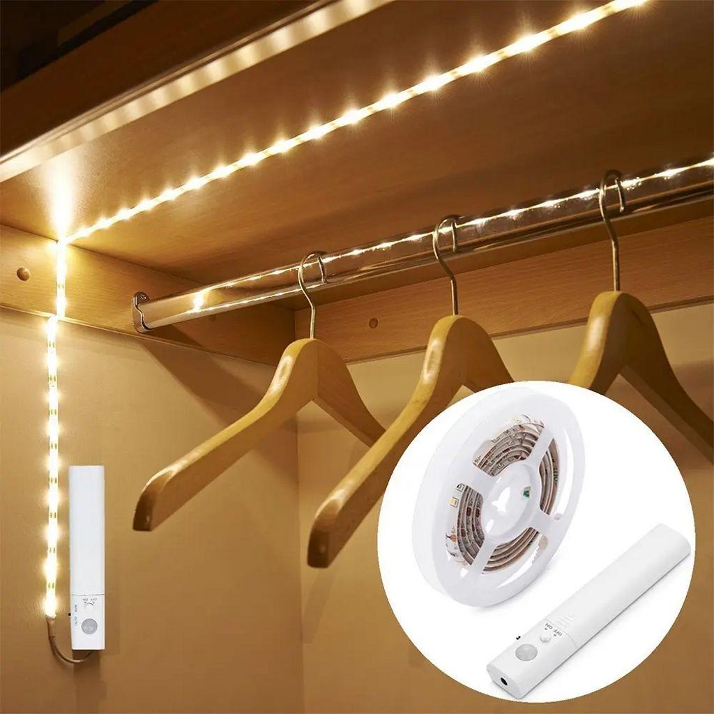 SIGN, Striscia LED, LED strip for cabinets & wardrobes with motion sensor 3m - Warm white (Bianco caldo, 300 cm, Interno)
