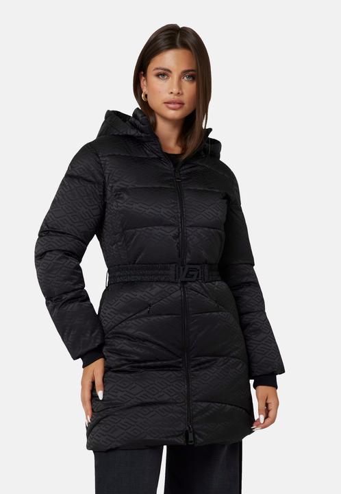 Produktbild Guess Mantel Steppmantel SELINE LOGO MIDI PUFFER