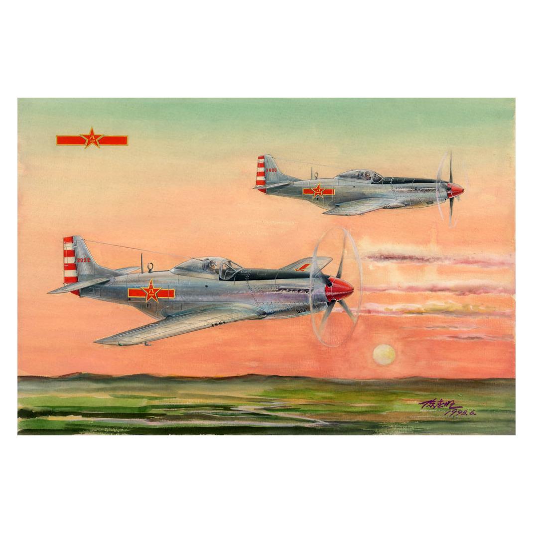 Hobby Boss PLAAF P-51D/K Mustang Fighter (85807)