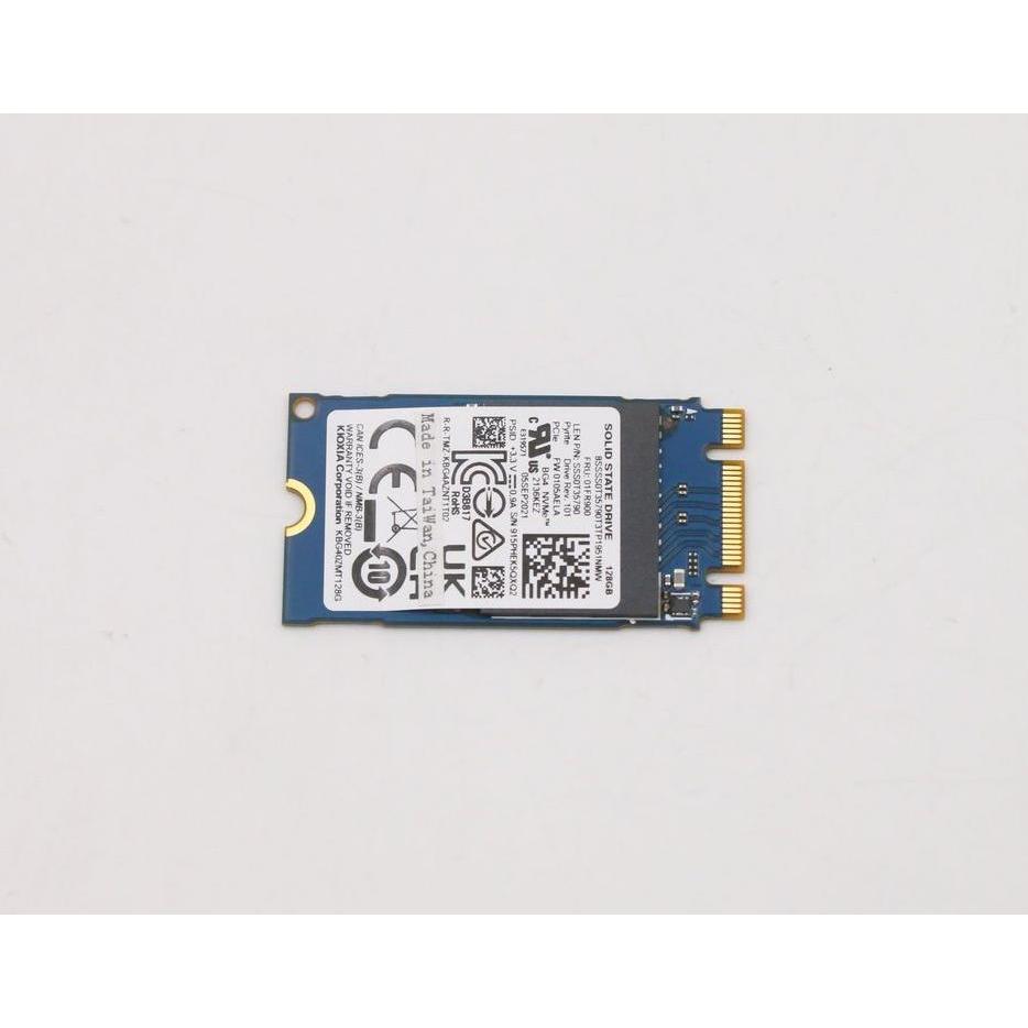Lenovo TOSHIBA BG4 128GB M.2 PCIe 2242 KBG40ZMT128G SSD (128 GB, M.2 2242), SSD