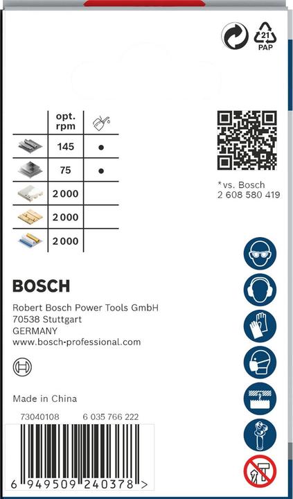 Produktbild Bosch Professional Zubehör PRO Multi Material PC Plus Lochsäge, 59 mm (59 mm)