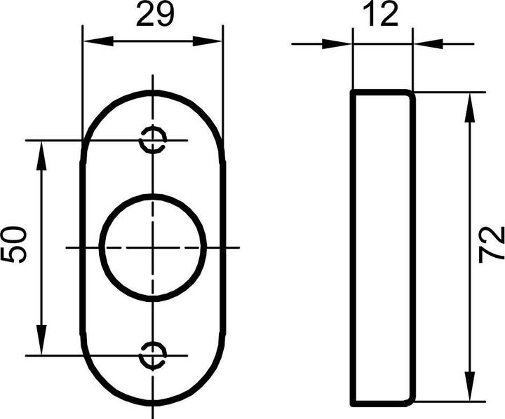 Produktbild Glutz Drückerrosetten 5618 C (Türrosette)