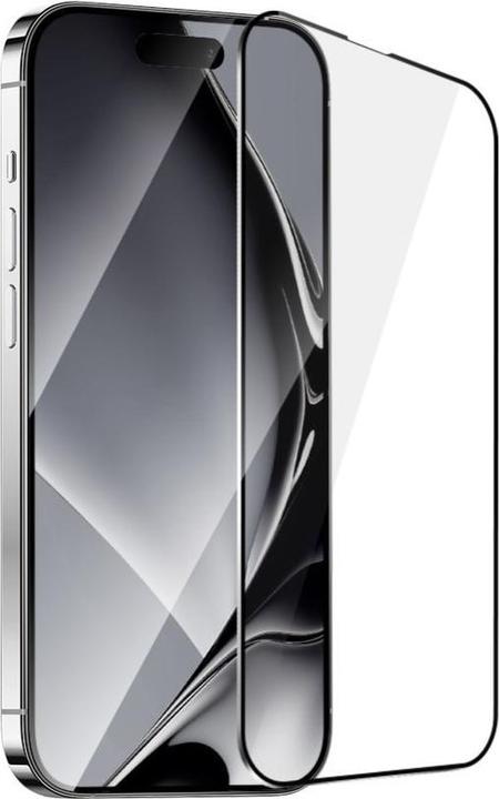 Actual product image OEM Tempered glass metal frame for Samsung Galaxy S25 black frame (Samsung Galaxy S25)