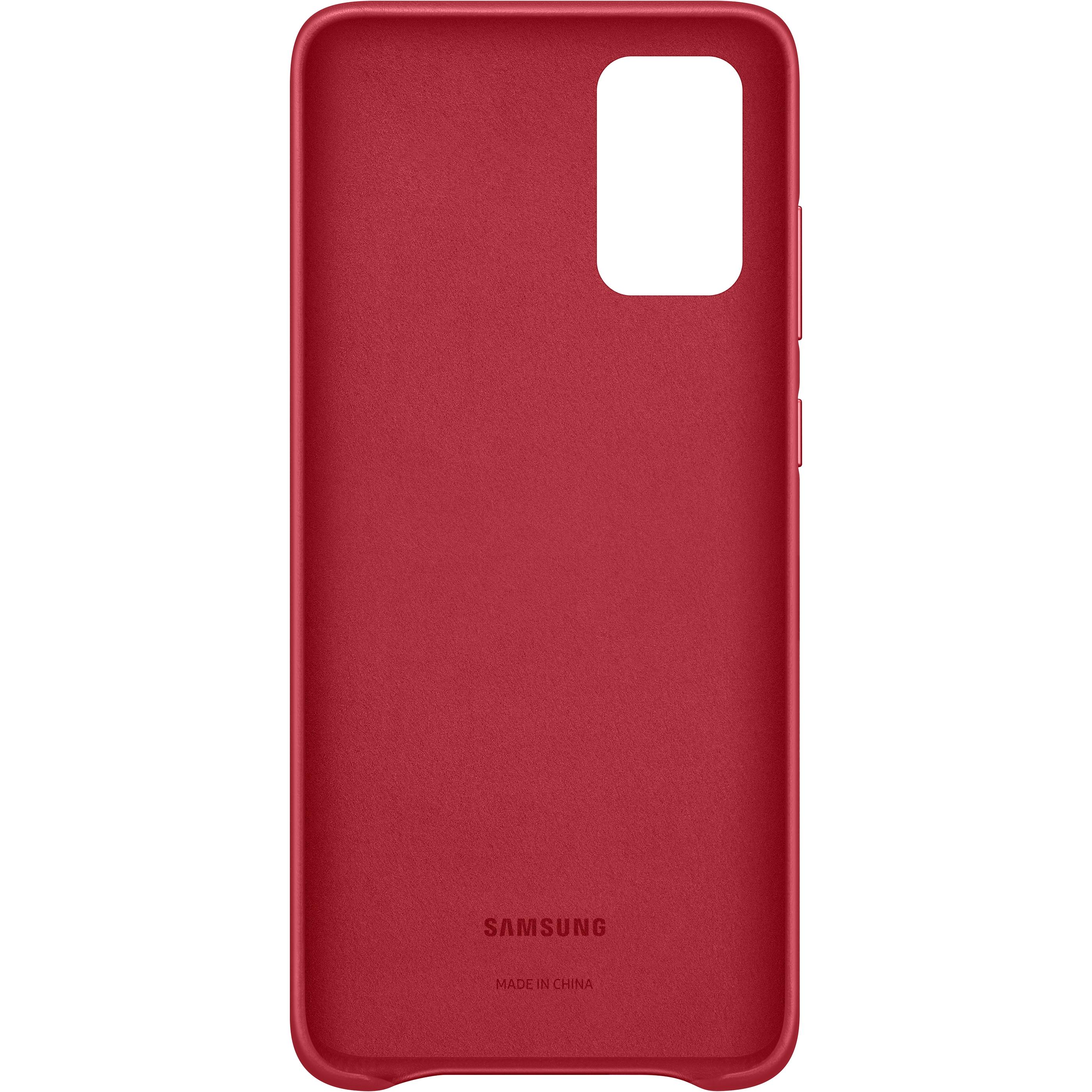 Thumbnail - Samsung Leather Cover (Samsung Galaxy S20+), Smartphone Hülle, Rot