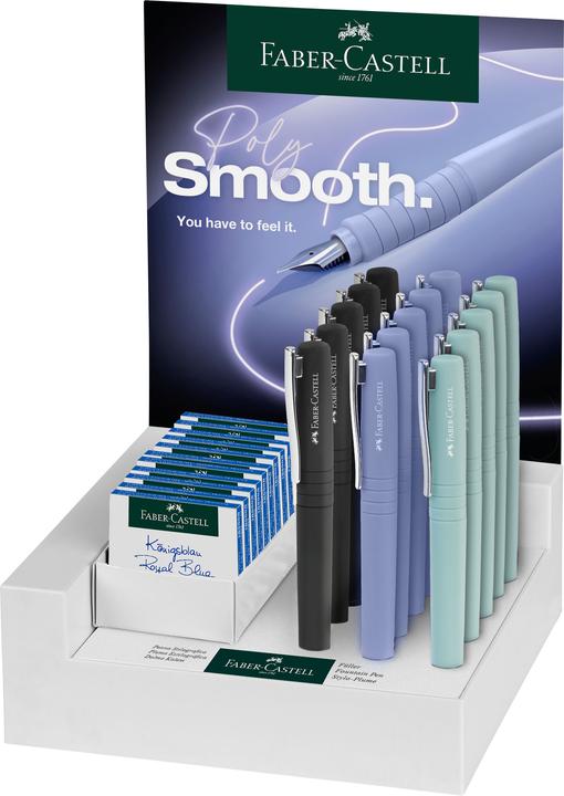 Produktbild Faber-Castell Einf. Füller Poly Pen 15x M B (15 x)