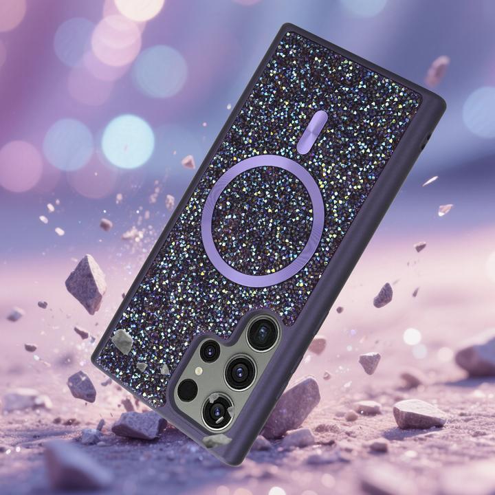 Image du produit Cadorabo Coque pour Samsung Galaxy S23 ULTRA Paillettes Scintillant Design (Samsung Galaxy S23 Ultra)