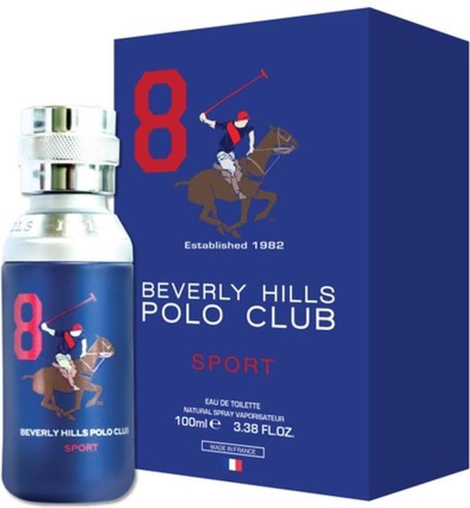 Beverly Hills Polo Club 8 Sport EDT M 100 ml (Eau de Toilette, 100 ml)