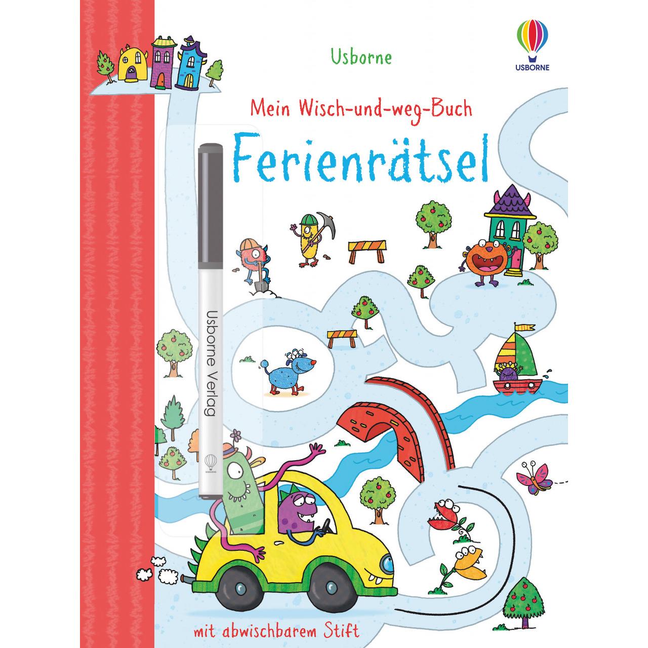 Mein Wisch-und-weg-Buch: Ferienrätsel, Kinderbücher von Jane Bingham, Gareth Williams