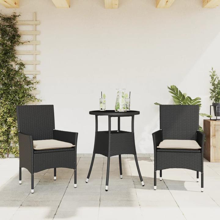 Produktbild vidaXL Garten Essgruppe (60 x 60 x 75 cm)