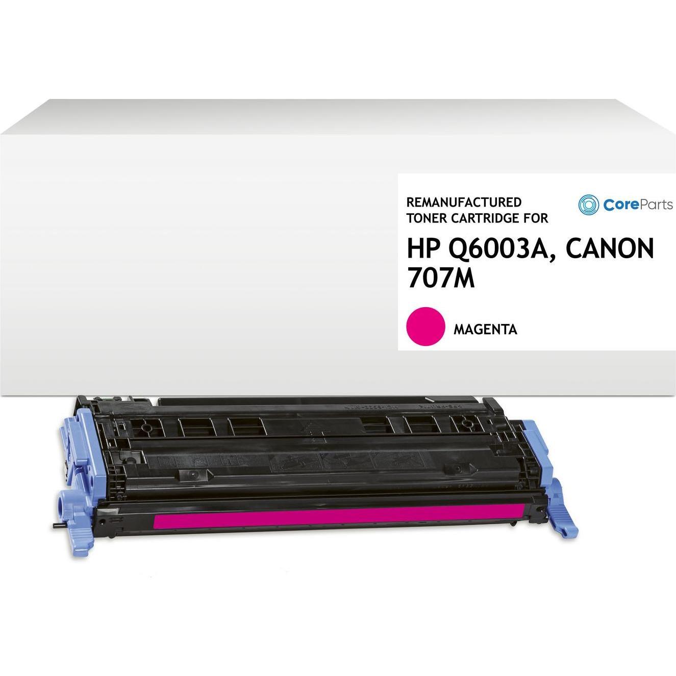 CoreParts, Toner, Lasertoner for Canon Magenta