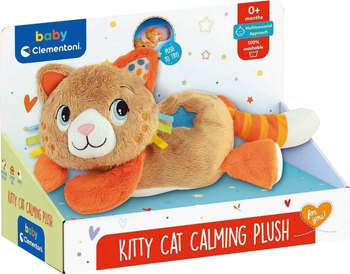 Actual product image Clementoni Plush My Purring Kitten