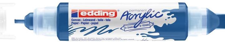 Produktbild Edding Acrylmarker 5400 Double Liner (Enzianblau, 10 mm, 1 x)