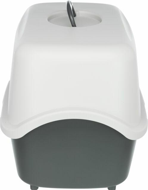 Productafbeelding Trixie Vico kattenbak met motorkap, beige/wit (Kattenbak gesloten)