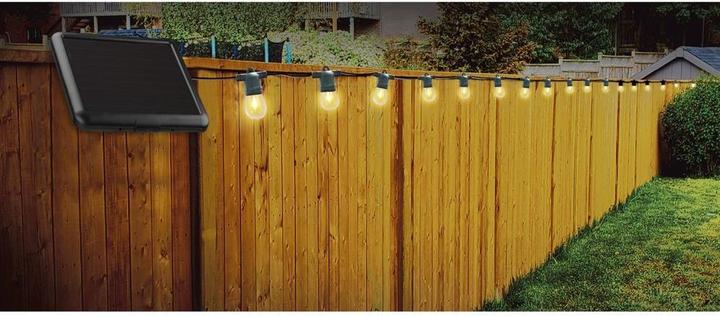Actual product image Forever Light Solar Garland SUNARI FLS-60 7,5m 10 LED bulbs IP44 (IP44)