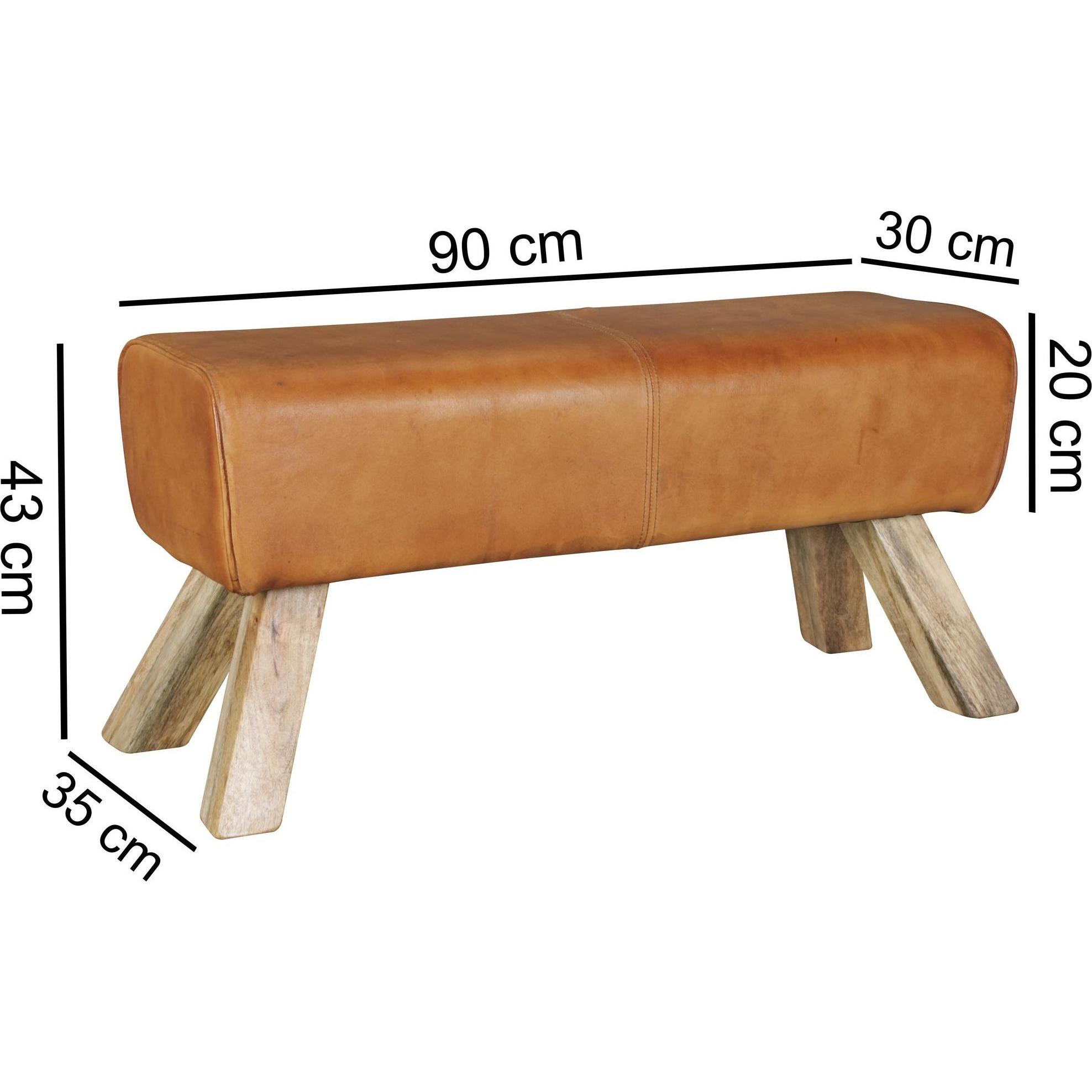 Thumbnail - Wohnling, Sitzbank, Turnbock (90 cm)