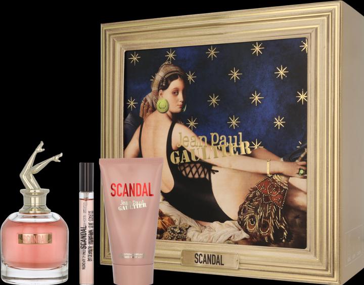 Produktbild Gaultier J.P.G. SCANDAL EDP. 80ML. SP. + BL 75ML+ EDP. 10ML. SP. 3PCS SET (Eau de Parfum, 165 ml)
