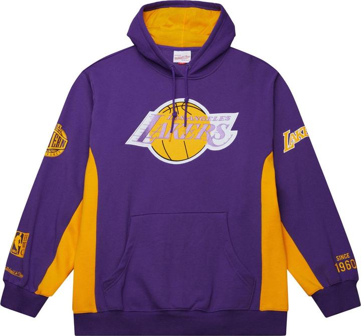 Actual product image Mitchell & Ness Fleece Hoody ORIGINS Los Angeles Lakers - M (M)