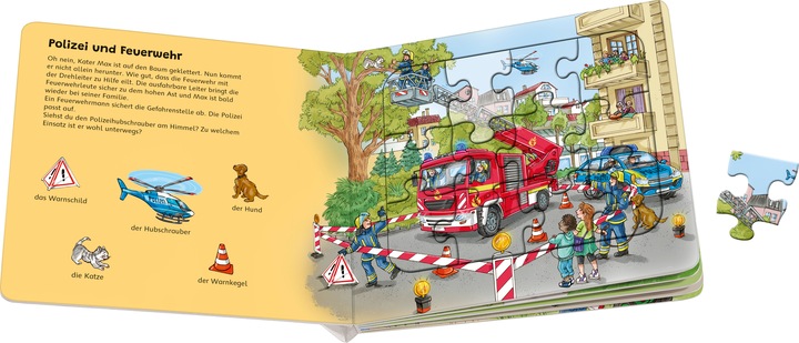 Produktbild Ravensburger Puzzle-Buch: Fahrzeuge (12 Teile)