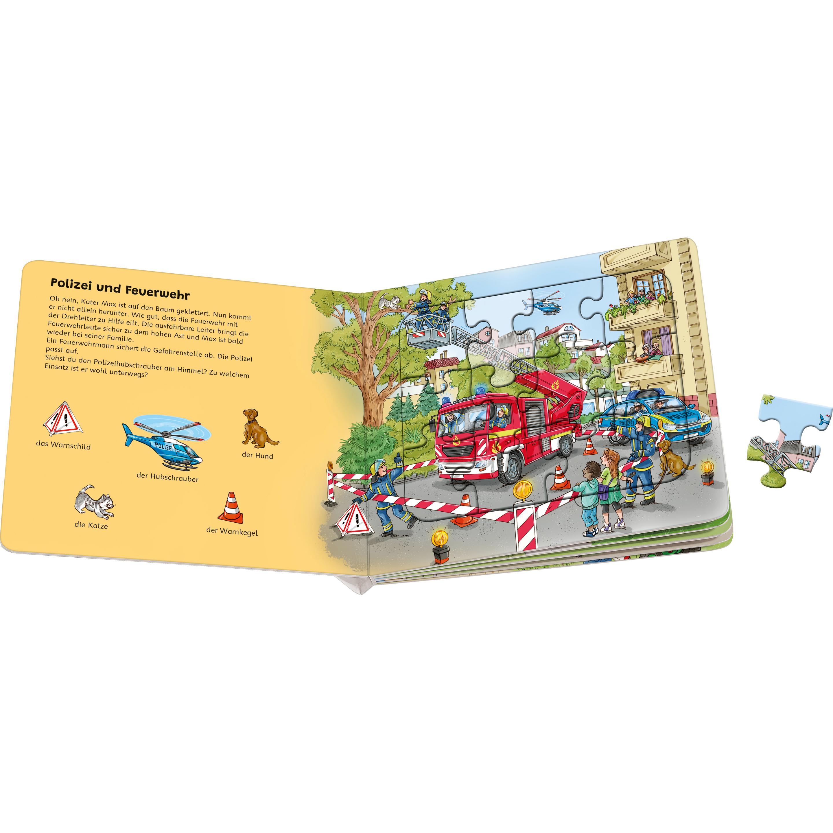 Ravensburger Puzzle-Buch: Fahrzeuge (12 Teile)