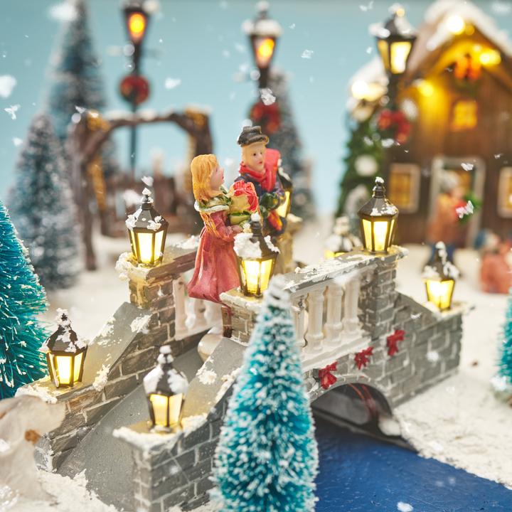 Produktbild VBS Miniatur Brücke "Kaliningrad", mit LED Beleuchtung, ca. 15,5 x 6,5 x 8 cm