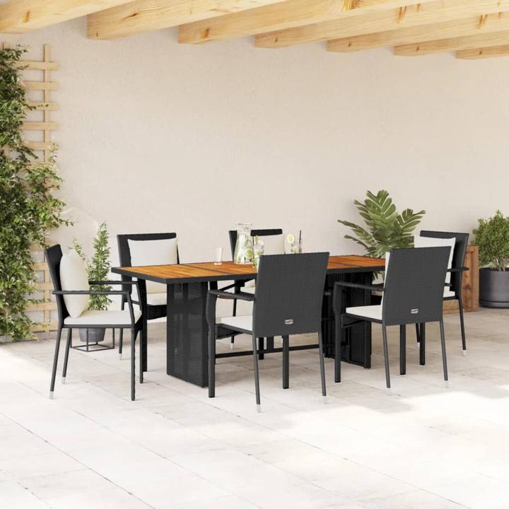 Produktbild vidaXL Garten Essgruppe (190 x 80 x 74 cm)