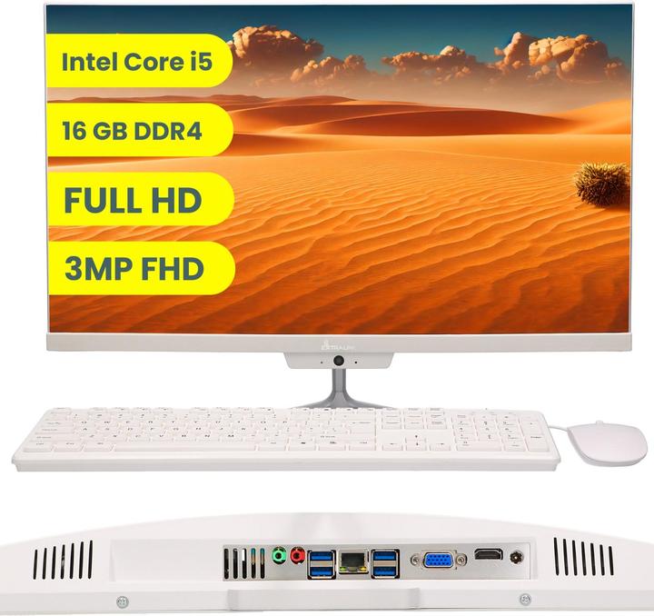 Produktbild Extralink Stacionarus kompiuteris 24" All-In-One PC Business (512 GB, 16 GB, Intel Core i5-11300H)