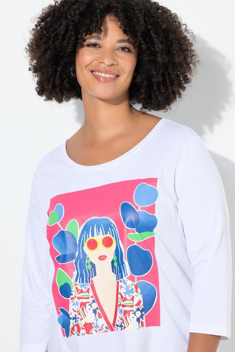 Produktbild Angel of Style T-Shirt, A-Linie, Frauen-Motiv, Rollkanten (60)