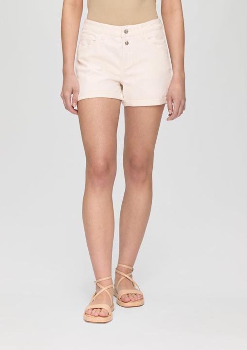 Actual product image S.Oliver Jeans-Hose Jeans-Short Abby / Mid Rise / Slim Leg / Ziertaschen (44)