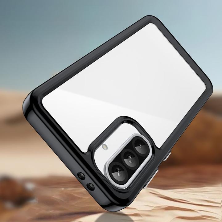 Immagine prodotto Hurtel Back panel cover Outer Space Case for Samsung Galaxy A26 Cover with Flexible Frame - Black (Samsung Galaxy A26)