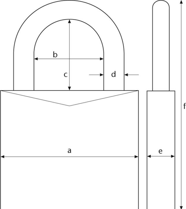 Produktbild Abus Zahlenschloss 145/40
