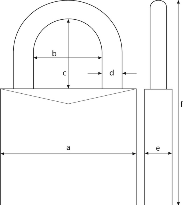 Produktbild Abus Zahlenschloss 145/40