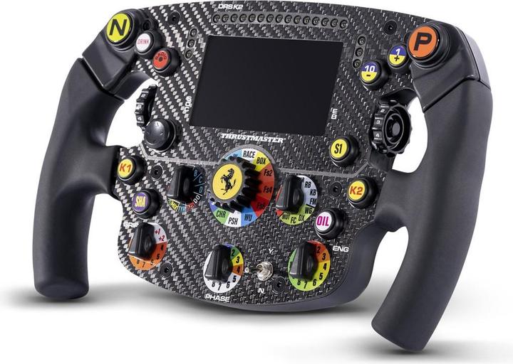 Actual product image Thrustmaster AddOn Thrustm. Ferrari SF1000 Edition-WO Lenkrad (PS5/PC) retail (PC, PS4, PS5)